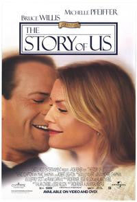 The Story of Us Movie Poster 27X40 Used Betty White, Colleen Rennison, Victor Raider-Wexler, Robert Alan Beuth, John O'Hara, Bill Kirchenbauer, Julie Hagerty, Bruce Willis, Michael Chapman, Jayne Meadows, Rita Wilson