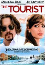 The Tourist Movie Poster 27X40 Used Angelina Jolie, Steven Robertson, Igor Jijikine, Vladimir Tevlovski, Mark Zak, Raoul Bova, Ralf Moeller, Rufus Sewell, Clement Sibony, Giovanni Guidelli, Timothy Dalton, Christian De Sica, Johnny Depp