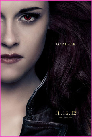 Twilight Breaking Dawn Part 2 – Bella Teaser Movie Poster 27x40 Used Nikki Reed, Christian Camargo, Lee Pace, Wendell Pierce, Ty Olsson, Cameron Bright, Peter Facinelli, Kellan Lutz, JD Pardo, Robert Pattinson, Andrea Powell, Chaske Spencer