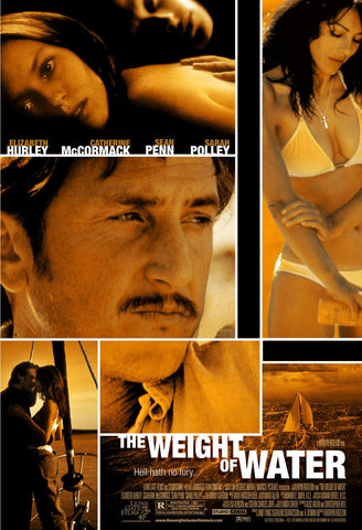 The Weight of Water Movie Poster 27x40 Used Anders W Berthelsen, Josh Lucas, Ciarán Hinds, Vinessa Shaw, John Maclaren, RD Call, Elizabeth Hurley, Joseph Rutten, Catherine Kellner, Richard Donat, Katrin Cartlidge, Sean Penn