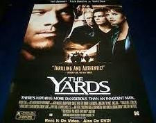 The Yards Movie Poster 27x40 Used Joseph Ragno, Mark Wahlberg, Ellen Burstyn, Steve Lawrence, Robert Montano, Dan Grimaldi, John Elsen, Victor Arnold, Marc Romeo, Tomas Milian, Tyree Michael Simpson