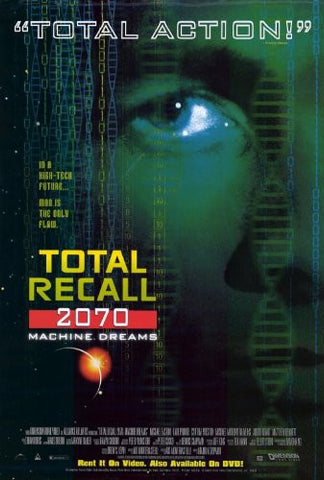 Total Recall 2070 TV Show Poster 27x40 Used Cynthia Preston, Karl Pruner, Matthew Bennett, Michael Rawlins, Michael Easton