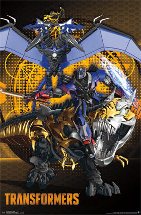 Transformers 4 - Dinobots Movie Poster 22x34 RP13210