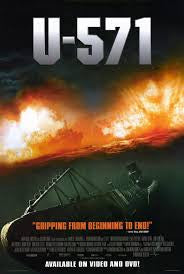 U-571 Movie Poster 27x40 Used Rebecca Tilney, Norman Campbell Rees, Jack Noseworthy, Dave Power, Bill Paxton, Matthew Settle, Jake Weber, Erik Palladino, Arnd Klawitter, David Keith, Matthew McConaughey