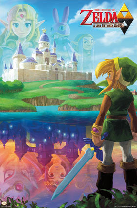 Zelda – A Link Between Worlds Game Poster 22x34 RP10031 UPC882663000319