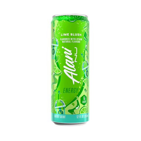 New Alani Nu Lime Slush 12 Fl oz Single Can