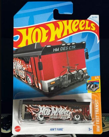 2024 Hot Wheels Ain't Fare Bus HW Fast Transit Treasure Hunt