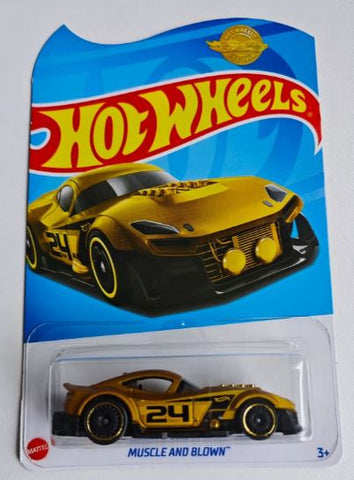 2024 Hot Wheels Muscle and Blown Gold