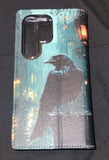 Samsung S23 Ultra Gothic Raven Edgar Allen Poe Phone Case Used