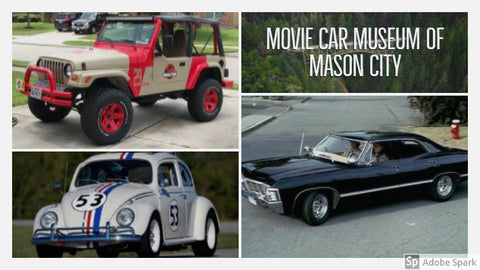 Donations for The Movie Car Museum Of Mason City Iowa.
