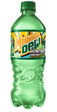 New Mountain Dew Honeydew Soda Pop 20 Ounce Bottle 2025