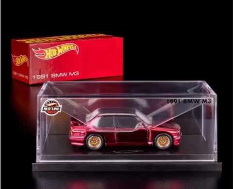 New 2023 Hot Wheels 1991 BMW M3 Red