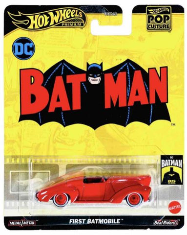 New 2025 Hot Wheels First Batmobile Pop Culture DC