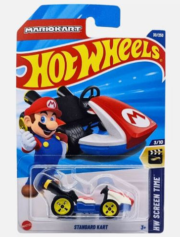 New 2025 Hot Wheels Mario Kart Standard Kart HW Screen Time