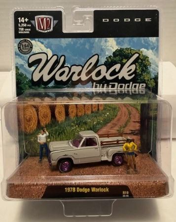 New 2026 M2 1978 Dodge Warlock Chase 1 of 750 Worldwide 1:64 Scale