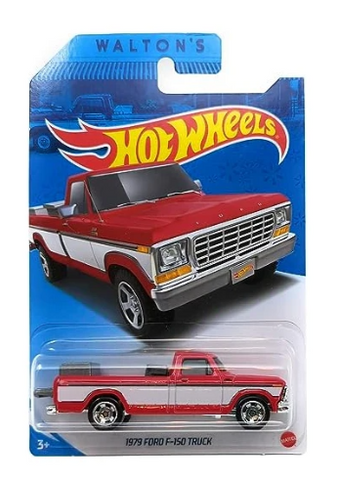New 2021 Hot Wheels Walton's 1979 Ford F-150 Pickup Truck Mattel