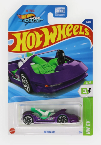 New 2025 Hot Wheels Deora III HW EV Purple