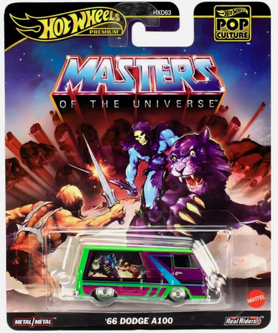 New 2025 Hot Wheels Masters of the Universe '66 Dodge A100 Pop Culture