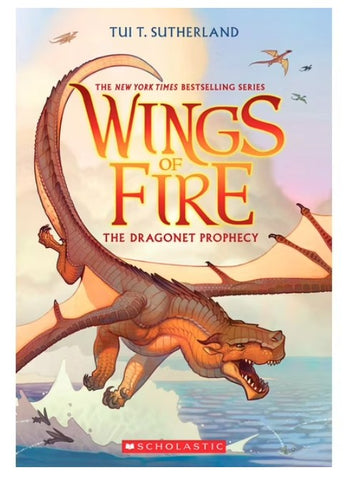 Wings of Fire The Dragonet Prophecy Book 1 Written by Tui T. Sutherland Paperback Used