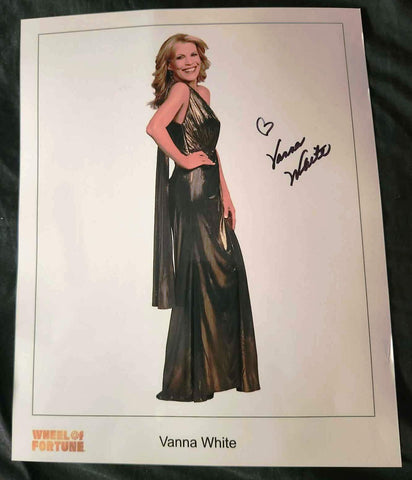 Vanna White Model/Actress Signed 8x10 Autograph