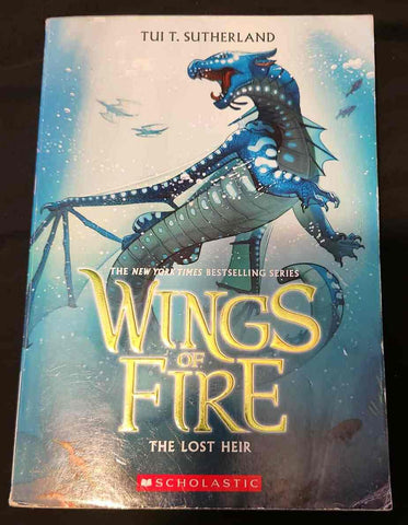 Wings of Fire The Lost Heir Book 2 Written by Tui T. Sutherland