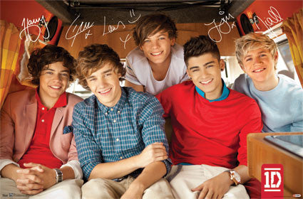 1D – Bus Music Poster 22x34 RP5780  UPC017681057803 One Direction