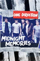 1D - Midnight Memories Music Poster RP13303 UPC882663033034 One