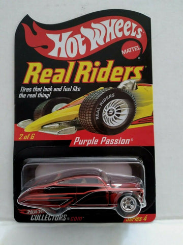 2004 Hot Wheels Purple Passion RLC Real Riders Opening Hood Series 4