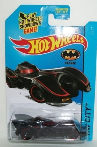 New 2015 Hot Wheels Batmobile HW City Batman Car