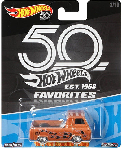 New 2018 Hot Wheels 50th Favorites '60s Ford Econoline Pickup