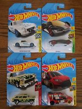 New 2018 Hot Wheels December K-Day Full Set of 4 Kmart Exclusive Cars