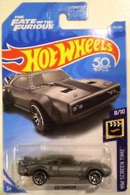 New 2018 Hot Wheels The Fate Of The Furious Ice Charger HW Screen Time 8-10 Car Movie Car