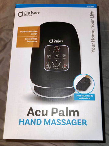 New Daiwa Felicity Acu Palm Hand Massager Cordless