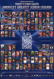 AFI’s 100 Years 100 Stars Movie Poster 27x40 Used