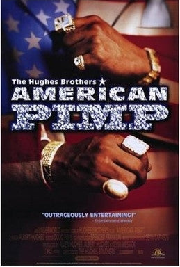 American Pimp 2000 Movie Poster 27x40 Used-Condition Hugh M Hefner, The Bishop Don Magic Juan, Conan O'Brien, Antonio Fargas, Heidi Fleiss