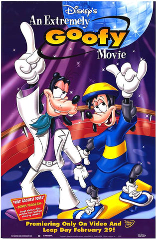 An Extremely Goofy Movie, Movie poster 27x40 Used Walt Disney