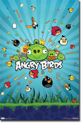 Angry Birds – Group RP1324 Game Poster 22x34