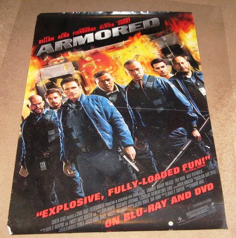 Armored Movie Poster 27x40	 Used