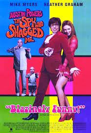 Austin Powers the Spy Who Shagged Me Movie Poster 27x40 Used