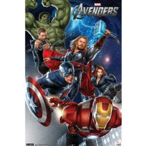 Avengers – Group Movie Poster RP1486  22x34 UPC017681014868