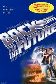 Back to the Future Trilogy Movie Poster 27x40 Used Michael J. Fox