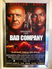 Bad Company Movie Poster 27x40 Used Chris Rock, Anthony Hopkins