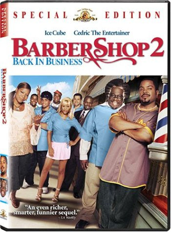 Barbershop 2: Back in Business Movie DVD 2004 Barber Shop UPC027616905147 Ice Cube