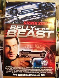 Belly of the Beast Movie Poster 27x40 Used Steven Seagal