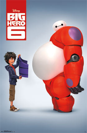 Big Hero 6 - Baymax Movie Poster 22x34 RP13728 UPC882663037285 Disney