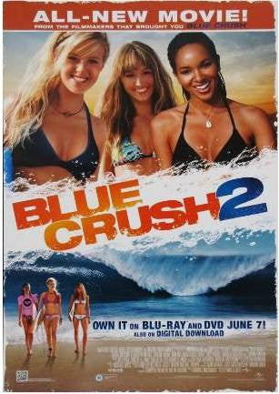 Blue Crush 2 Movie Poster 27x40	  Used