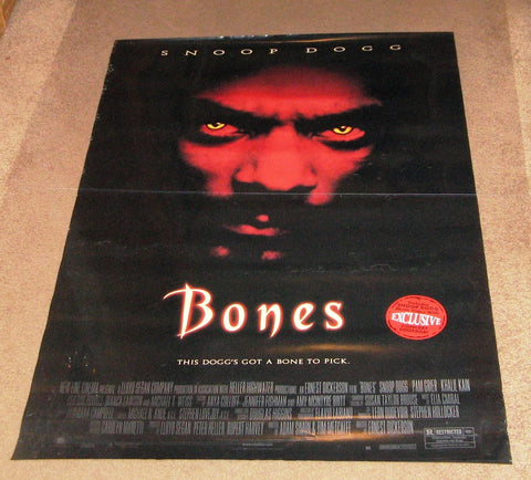 Bones Movie Poster 27x40  Used Snoop Dogg