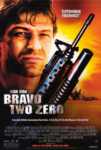 Bravo Two Zero Movie Poster 1999 27x40  Used