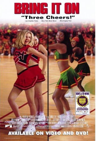 Bring It on 2000 Movie Poster 27x40 Used