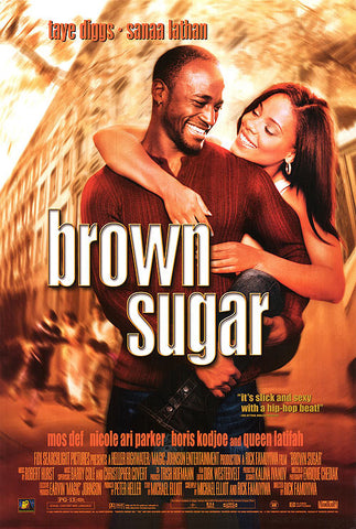Brown Sugar Movie Poster 27x40 Used Laye Diggs, Sanaa Lathan